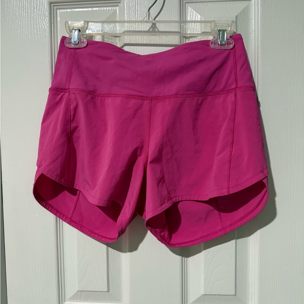 lululemon speed up shorts 4” HR